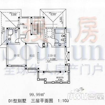 金湖湾5室3厅2卫户型图