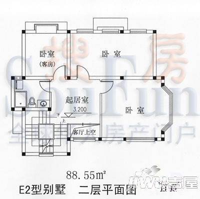 金湖湾5室3厅2卫户型图