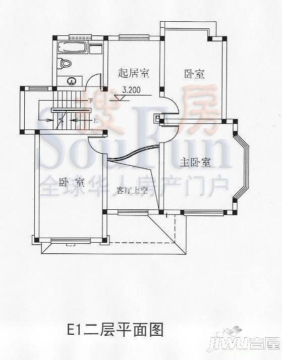 金湖湾5室3厅2卫户型图