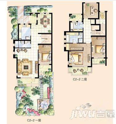 京华城一期5室2厅2卫230㎡户型图