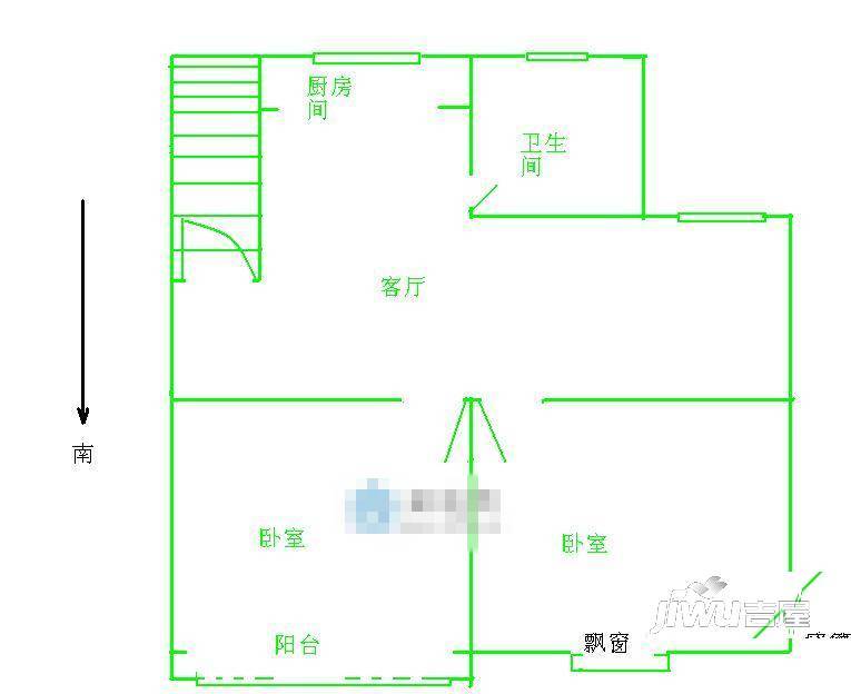 西湖西苑2室0厅0卫户型图