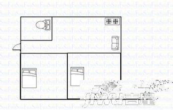 曲江新苑2室0厅0卫户型图