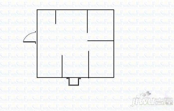 武庄小区3室2厅1卫104㎡户型图