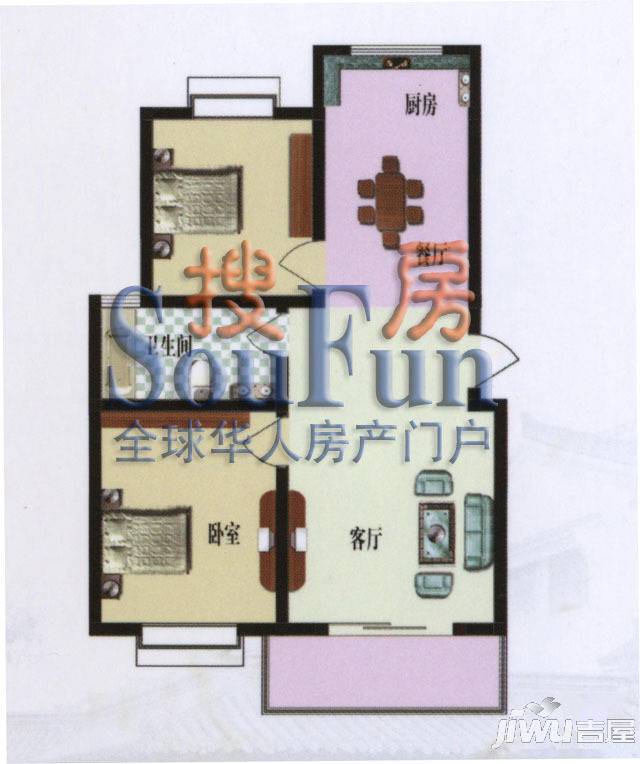 淮左郡庄园4室2厅4卫220.5㎡户型图