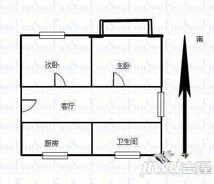 兴扬苑3室0厅0卫户型图