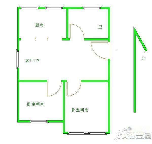 兴扬苑3室0厅0卫户型图