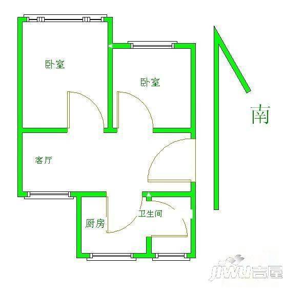 兴扬苑3室0厅0卫户型图