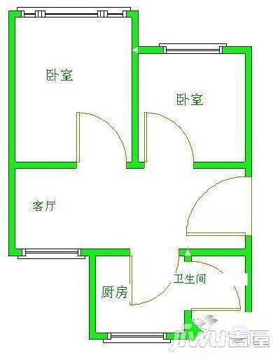 兴扬苑3室0厅0卫户型图