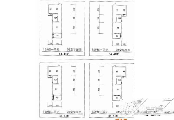 春江花园5室2厅3卫220㎡户型图