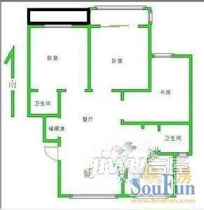 春江花园5室2厅3卫220㎡户型图