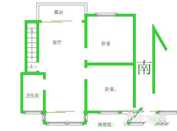 西湖东苑2室0厅0卫户型图