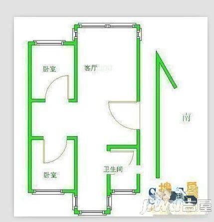 同泰花园3室0厅0卫户型图