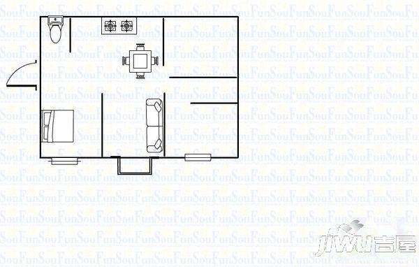 同泰花园3室0厅0卫户型图