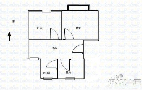 扬州念香苑5室2厅2卫200㎡户型图