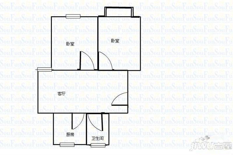 扬州念香苑5室2厅2卫200㎡户型图