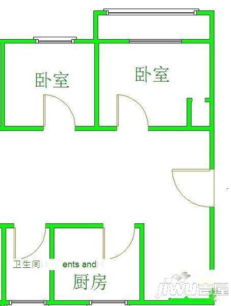 银苑新村3室2厅2卫125㎡户型图