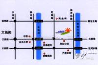 文昌花园位置交通图图片