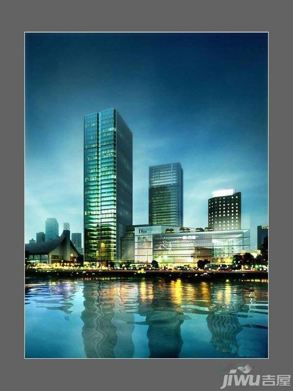 绿城杭州中心实景图图片