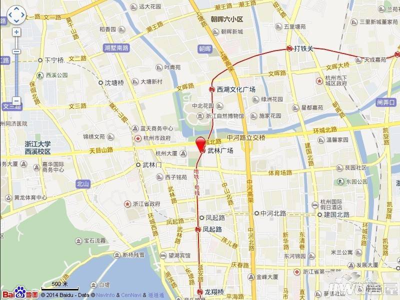 绿城杭州中心实景图图片