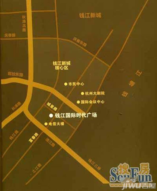钱江国际时代广场商铺实景图8