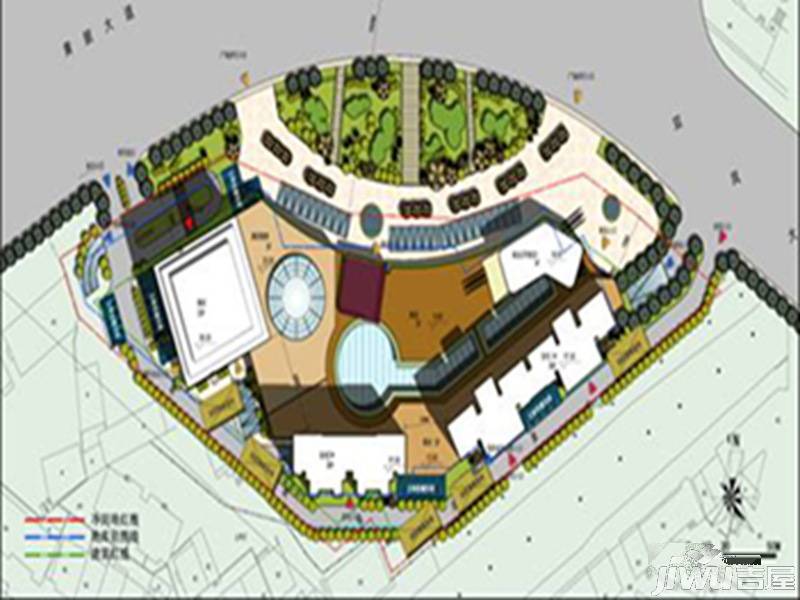 木兰国际广场规划图图片