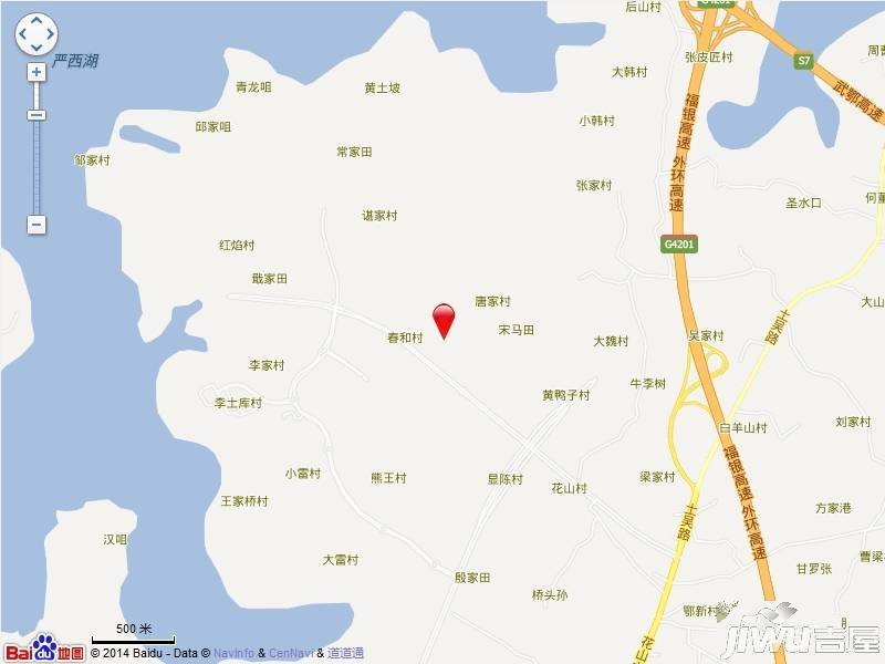 武汉软件新城位置交通图