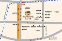 汉正广场位置交通图图片