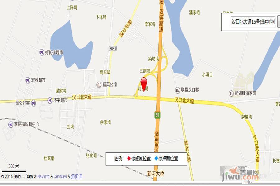 华中企业城金寓商业街位置交通图