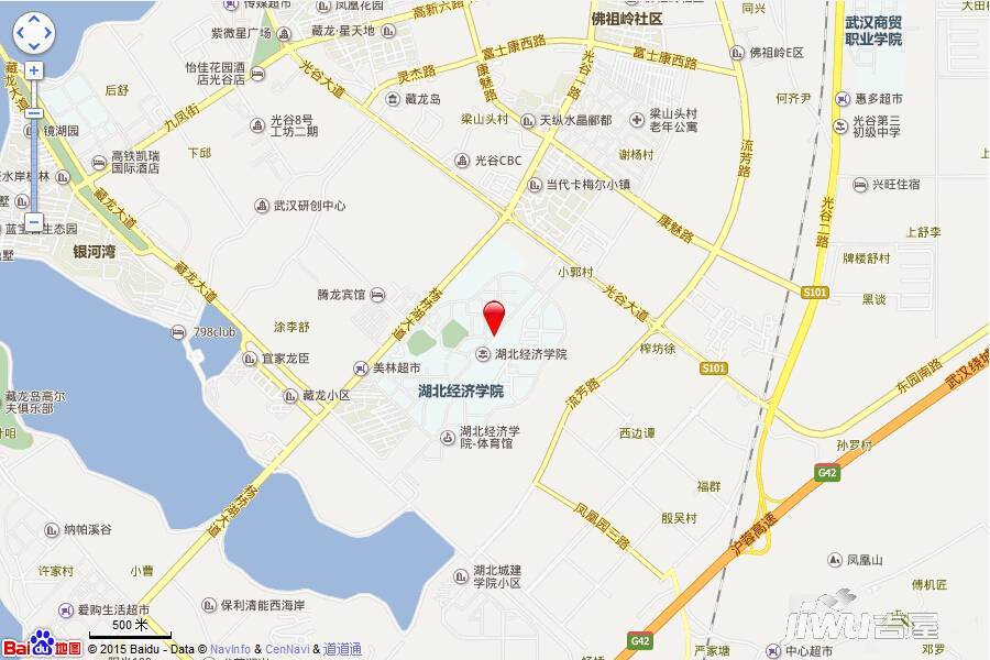 武汉研创中心位置交通图图片
