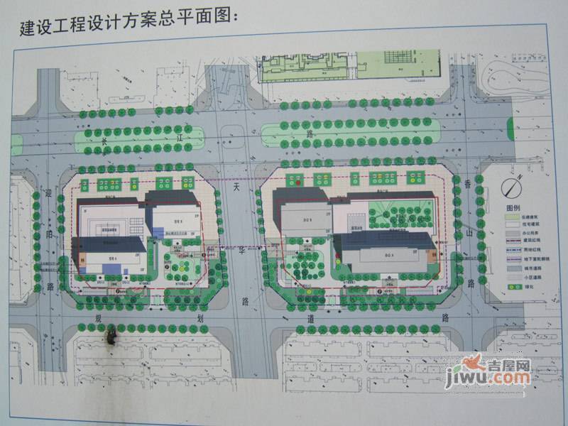 蓝天金盘规划图图片