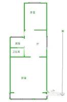 西门新村2室1厅1卫户型图