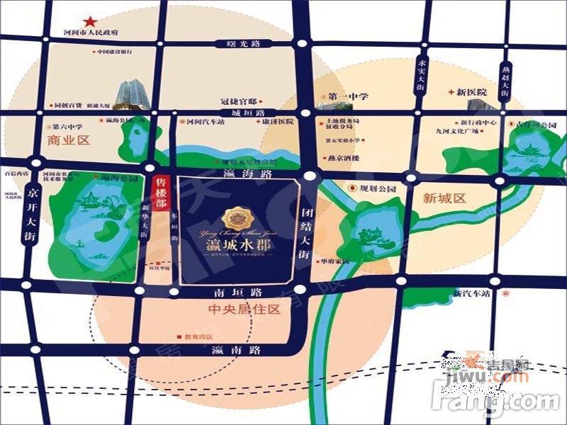 瀛城水郡位置交通图