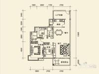 家和·水岸沁园3室2厅2卫143.5㎡户型图