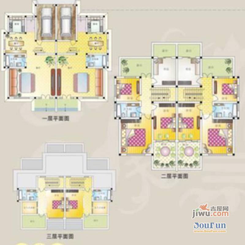 天禧玫瑰园8室4厅6卫504㎡户型图