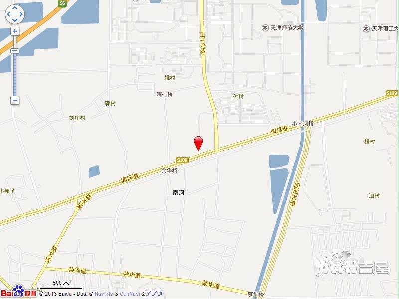 天津电商城位置交通图图片