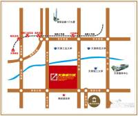 天津电商城位置交通图图片