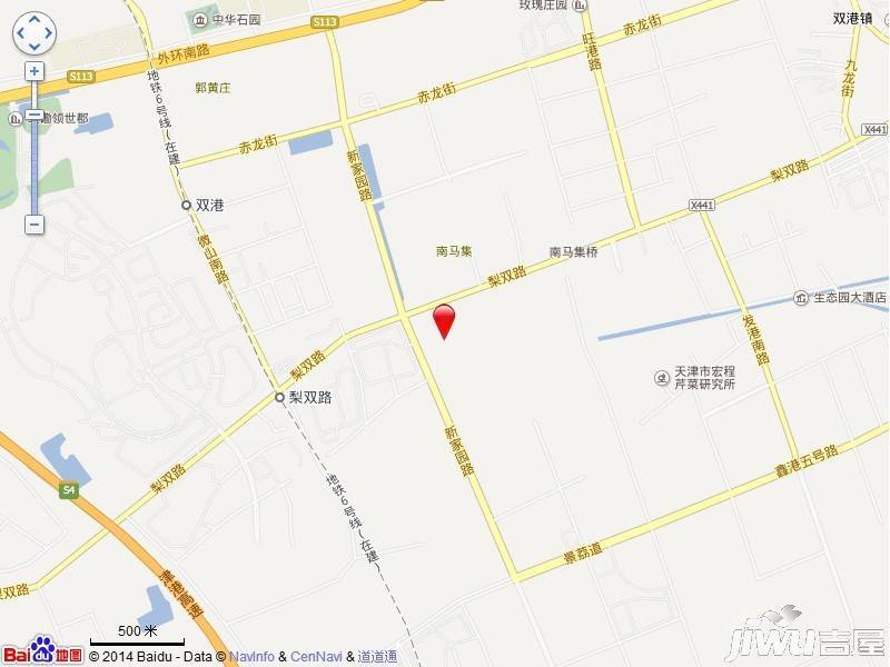 天津锦联新经济产业园位置交通图