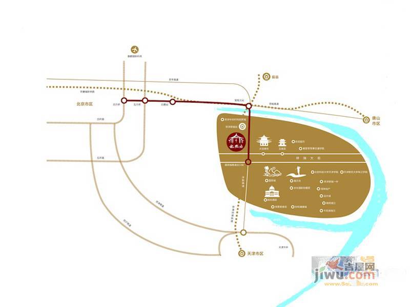 龙熙府位置交通图3