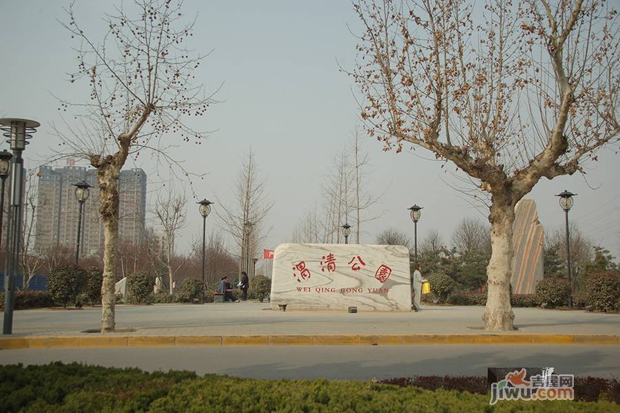 渭南泰安民生景园实景图图片