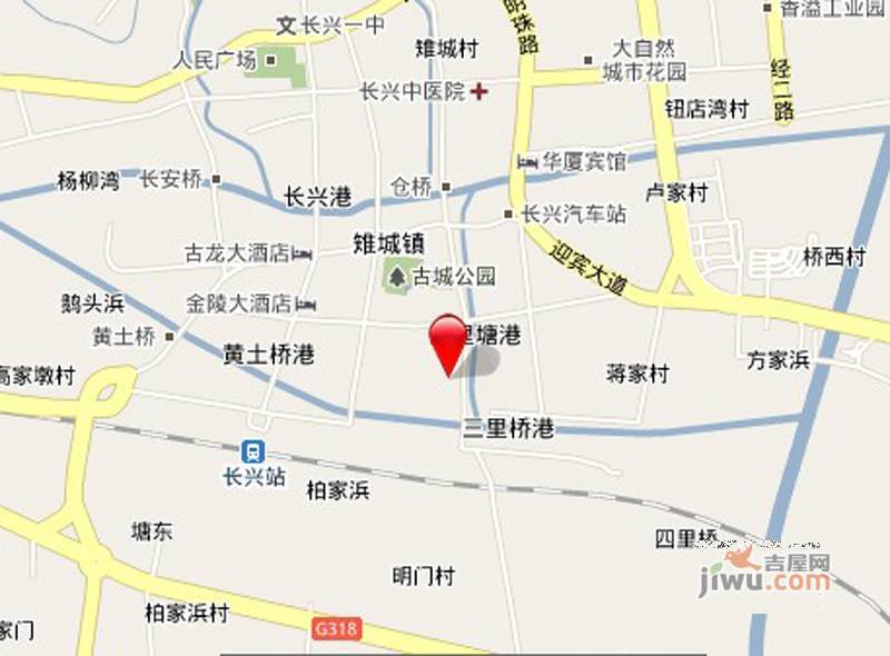 丹桂名园位置交通图
