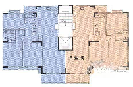 国际花园3室1厅2卫129㎡户型图