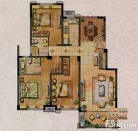 光明中央公园3室2厅2卫116.5㎡户型图