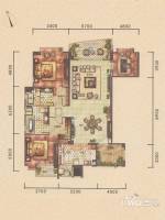 白云堡豪苑尚云名邸3室2厅2卫229㎡户型图