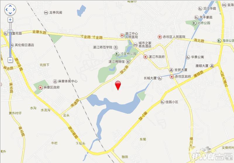 瑞云湖兆福苑位置交通图