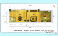 湛江商贸物流城1室2厅1卫62.8㎡户型图