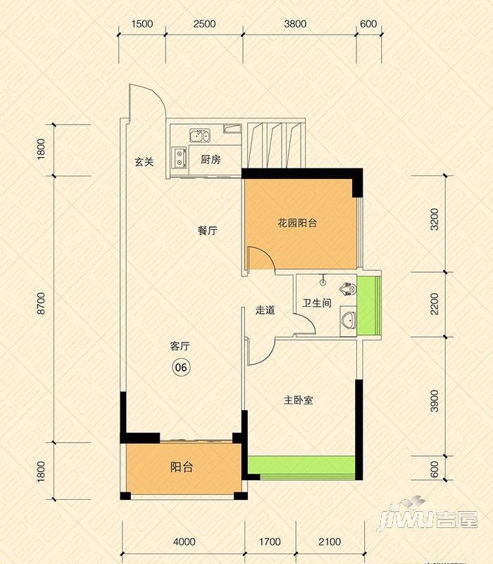 恒怡湾4室2厅3卫192.3㎡户型图