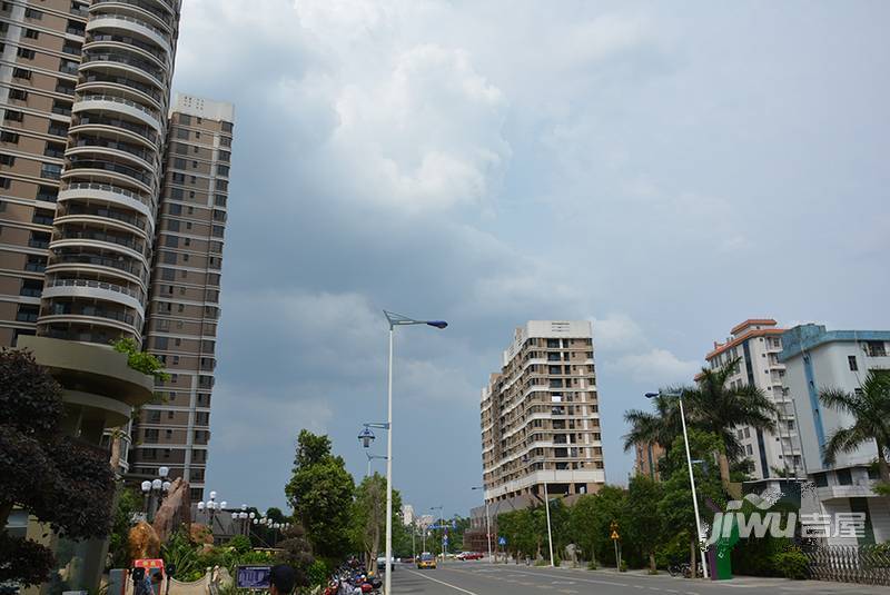 银地绿洲实景图图片