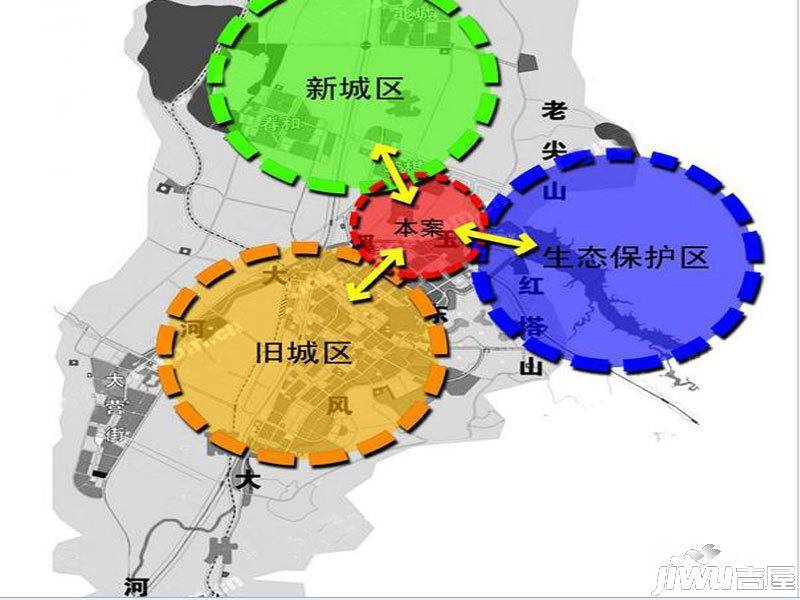 玉水金岸位置交通图图片