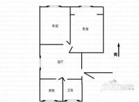 三泰国际大厦住宅小区2室1厅1卫户型图