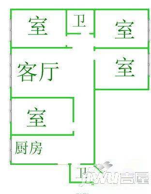 世纪花园4室2厅2卫户型图